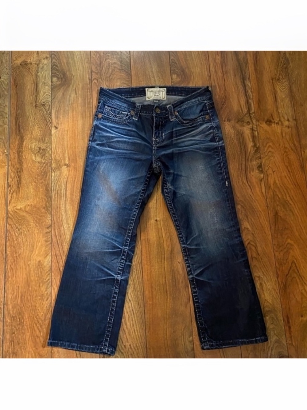 Beautiful Big Star Miki Crop Jeans With 24" Inseam